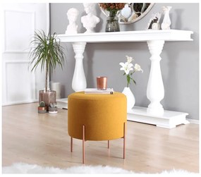 Taburet galben muștar Copper – Artie