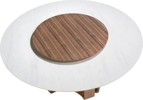 Masa rotunda deosebita design LUX Porcelain Marble 150cm