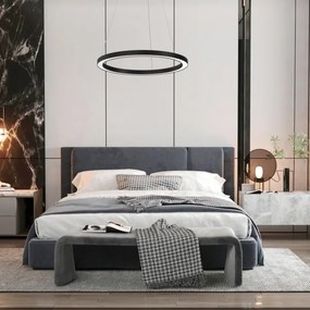 Lustră LED pe cablu GALAXIA LED/26W/230V neagră