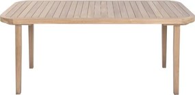 Masă dining pentru exterior din lemn de tec 180 cm finisaj natural, „Malindi”