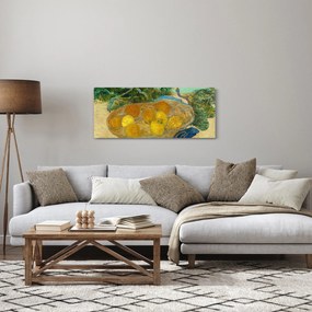 Tablou - Vincent van Gogh, Still Life of  Oranges and Lemons with  Blue Gloves, reproducere (120x50 cm)