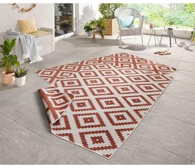 Covor adecvat pentru exterior NORTHRUGS Malta, 120 x 170 cm, maro - crem