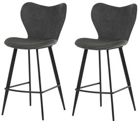 Set de scaune de bar B-1068 GREY2, 2 buc