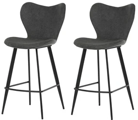 Set de scaune de bar B-1068 GREY2, 2 buc.