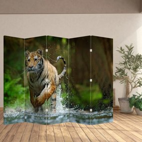 Paravan - Trigrul fugind (210x170 cm)