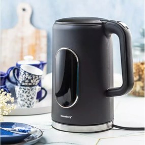 Fierbator de apa 1.7 L Klausberg KB7891 negru-argintiu