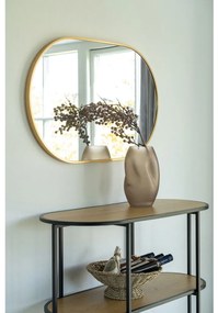 Oglindă Madrid din aluminiu, efect de cupru, 50x80 cm