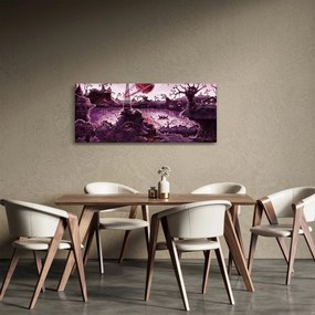 Tablou - Sat fermecat (120x50 cm)