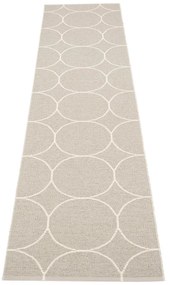 Covor tip traversă pentru interior și exterior crem 70x300 cm Boo Linen – Pappelina