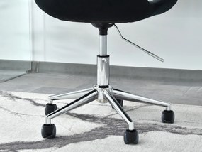 Scaun Eleanor (negru + crom). 1110005