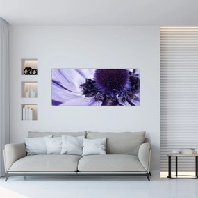 Tablou - Floare mov (120x50 cm)