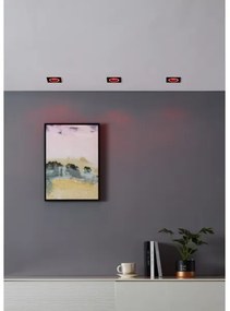 Corp de iluminat LED RGBW încastrat dimabil Eglo 900763 CAROSSO-Z 4,7W/230V negru