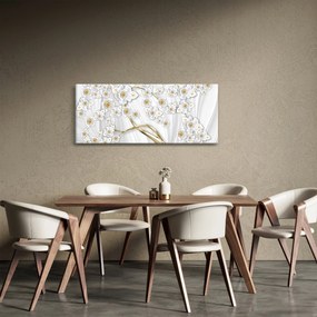 Tablou - Copac cu decor auriu (120x50 cm)