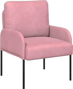 vidaXL Canapele cu pernă 55cm Roz placaj
