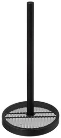 Suport prosop de hartie MAYAJ, negru, metal, 33 cm