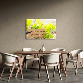 Tablou - Citat (90x60 cm)