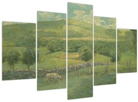 Tablou - Julian Alden Weir, Obweebetuck, reproducere (150x105 cm)