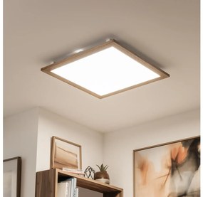 Panou LED dimabil Eglo SALOBRENA-TW LED/32,5W/230V maro + telecomandă