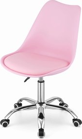 OFERTA Scaun de birou roz PANSY II. calitate