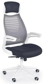 Scaun de birou TURI negru/alb/gri