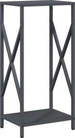 vidaXL Suport pentru lemne de foc Antracit Oțel laminat la rece