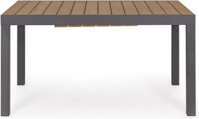 Masă de grădină din aluminiu 90x140 cm Elias – Bizzotto