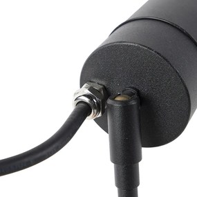 Spot inteligent modern negru IP44 incl. WiFi GU10 - Solo