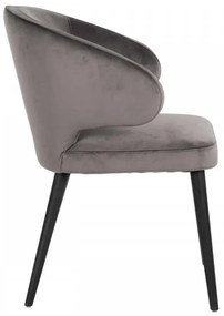 Scaun tapitat Indigo gri