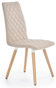 Scaun de bucaterie Robbins, bej/fag