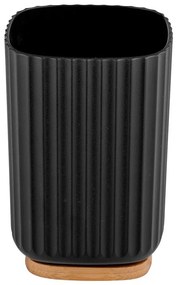 Suport pentru periuțe de dinți Wenko Rotello, negru