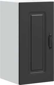 vidaXL Dulap de bucătărie „Kalmar” lemn prelucrat negru