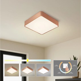 Brilagi - Plafonieră LED POOL/36W/230V 3000/4000/6000K 40x40 cm bronz