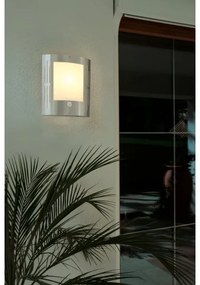 EGLO 88144 - Senzor Corp de iluminat perete exterior CITY 1xE27/15W