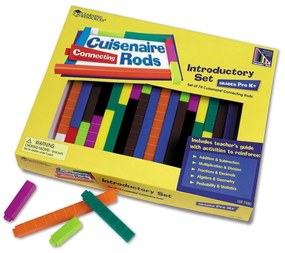 RIGLETE MATEMATICE INTERCONECTABILE CUISENAIRE® - LEARNING RESOURCES (LER7480)