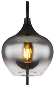 Lampă de perete MAXY 1xE27/40W/230V negru Globo 15548W