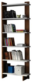 Biblioteca Comanda White Walnut