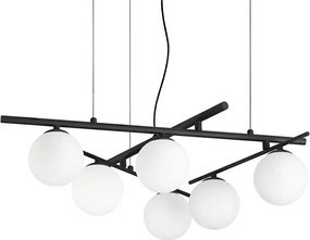 Ideal Lux - Lustră LED pe cablu ATLAS 6xG9/3W/230V, negru