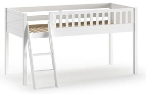 SCOTT PAT SEMI-INALT H115CM CU SCARĂ 90 X 200 CM ALB