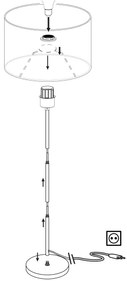 Lampadar Eglo 95167 PASTERI 1xE27/60W/230V