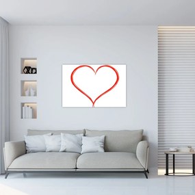 Tablou cu inima (90x60 cm)