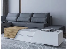 Set mobilier living Bokas II (antracit + Stejar wotan) . 1105944