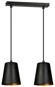 Suspensie Milagro 2 Black / Gold 415/2 Emibig Lighting, Modern, E27, Polonia