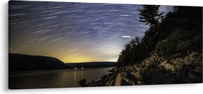 Tablou - cerul cu apus de soare (120x50 cm)