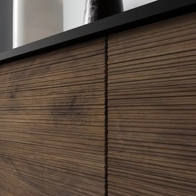 Măsuță cafea Sherlock (Negru + Stejar  catania + Auriu). 1125110