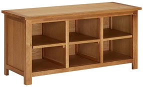 vidaXL Pantofar, 90 x 37 x 45 cm, lemn masiv de stejar