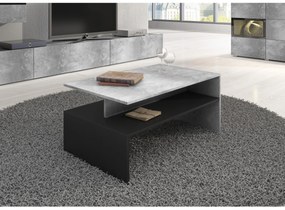 Masă de cafea Barly Typ 99 (negru + deschis beton). 1022403