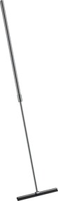 Racleta pentru sticla cu maner telescopic Omnires Uni finisaj nichel periat 30 cm