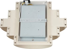 Lampă de perete modernă bej, incl. LED, cu 3 trepte de intensitate luminoasă - Lines