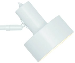 Aplica cu spot directionabil design nordic Matis alb