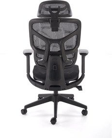 Scaun de birou ergonomic Macar - negru
